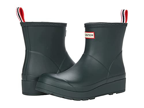 HUNTER WOMEN'S PLAY™ SHORT RAIN BOOTS - ARCTIC MOSS - SIZE 6