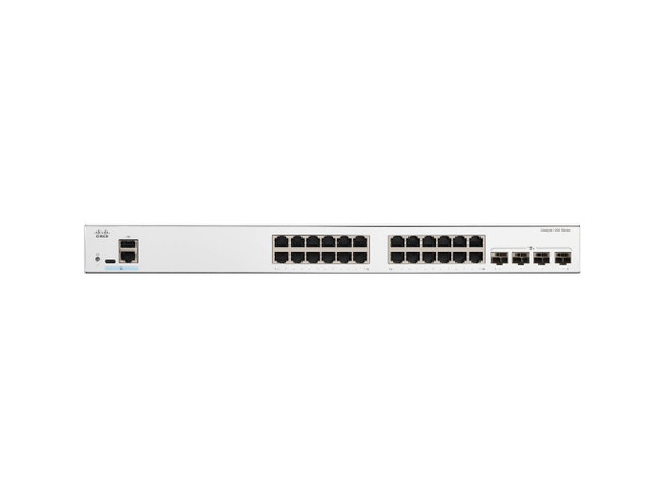 Cisco Catalyst C1200-24T-4X Ethernet Switch, 24 Ports - Manageable - 10 Gigabit