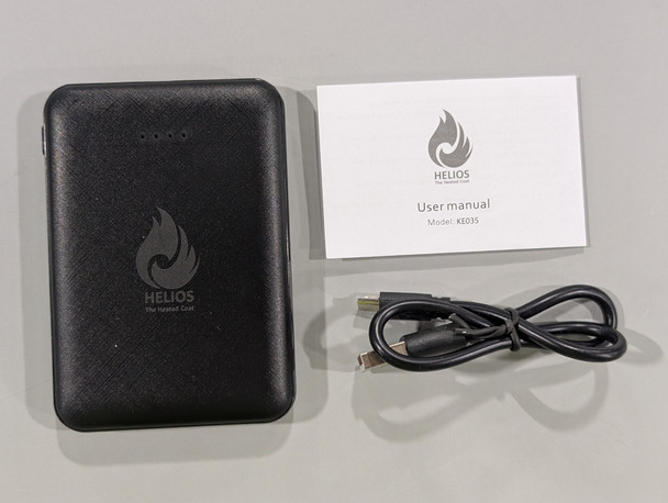 HELIOS 3 USB 10W 5000MAH POWER BANK KE035 - BLACK