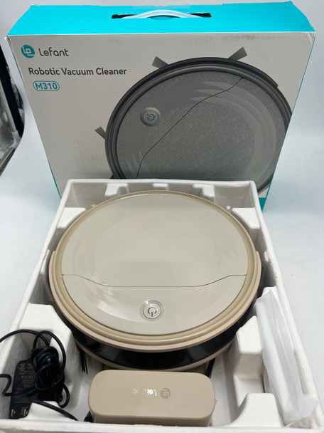 LEFANT M310 ROBOT VACUUM CLEANER-4500PA SUCTION, BRUSHLESS, APP - CHAMPAGNE GRAY