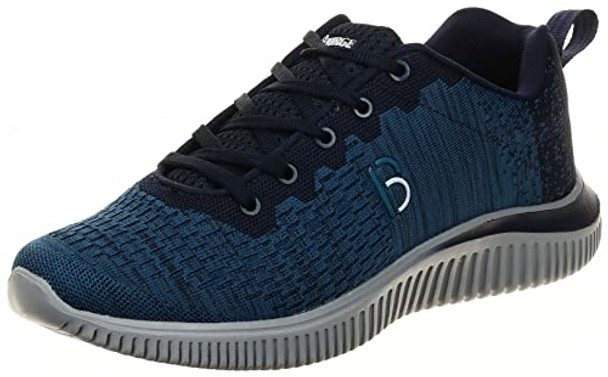 LOLRE-Z1 BOURGE MEN LOIRE-Z1 SPORTS SHOES, SIZE 9, BLUE/NAVY