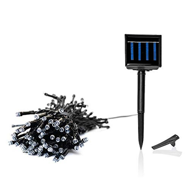 Touch of Eco Solar String Lights 100 LED's 48.8 Feet - Cool White