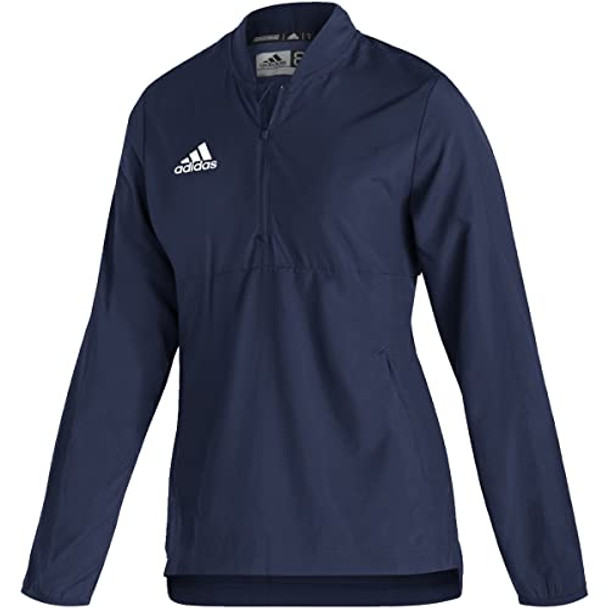 adidas Sideline 21 Long Sleeve Quarter Zip Jacket Womens Sports - Small