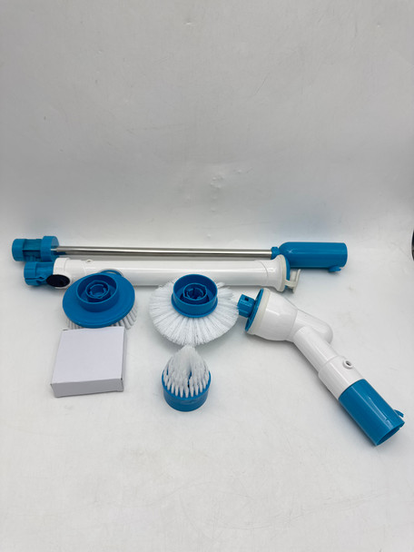 Junxin Hurricane Spin Scrubber Rechargeable Cordless, SH-308 - Blue/White