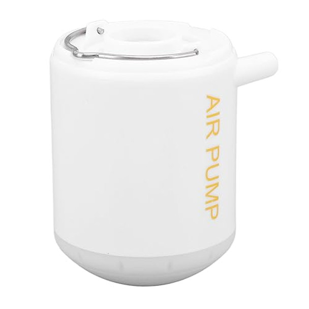 MINI AIR PUMP FOR INFLATABLES LIGHT ULTRA POWERED TINY AIRPUMP - WHITE