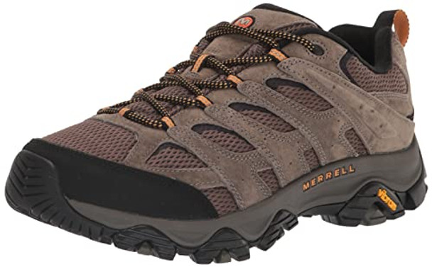 MERRELL MEN'S MOAB 3 VENT HIKING SHOES - SIZE 11.5 MEN, WALNUT MERRELL MEN'S MOAB 3 VENT HIKING SHOES - SIZE 11.5 MEN, WALNUT