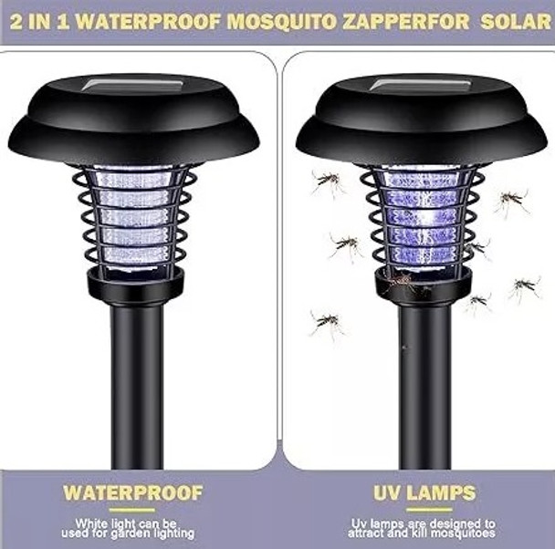 Hakol BH-381-8 PACK Solar Bug Zapper Main - Black