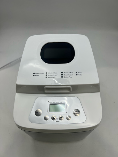 COOK'S ESSENTIALS 1.5 LB BREAD MAKER, K48307 202000 850, White/Silver