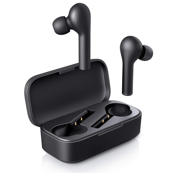 AUKEY True Wireless Earbuds with Built-in Mic for iPhone and Android (BLACK)