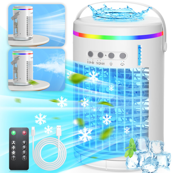 Vosaf Portable Evaporative Mini Air Conditioner BK20PLUS - White