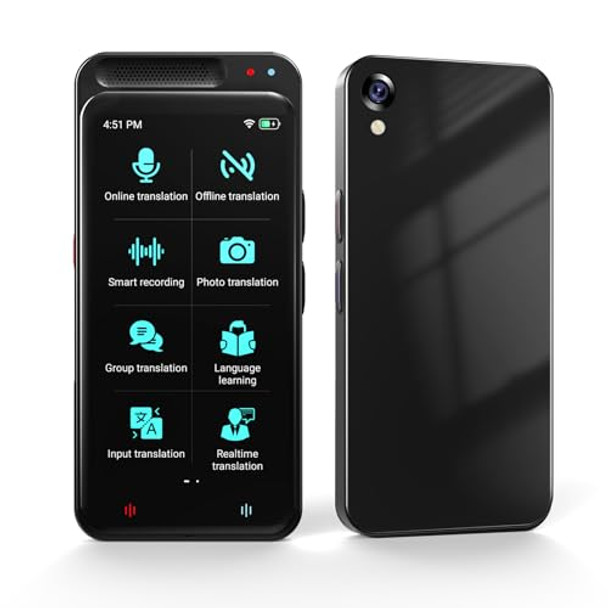 VORMOR Z6 Caits Language Translator Device VORMOR ChatGPT AI Translator - Black