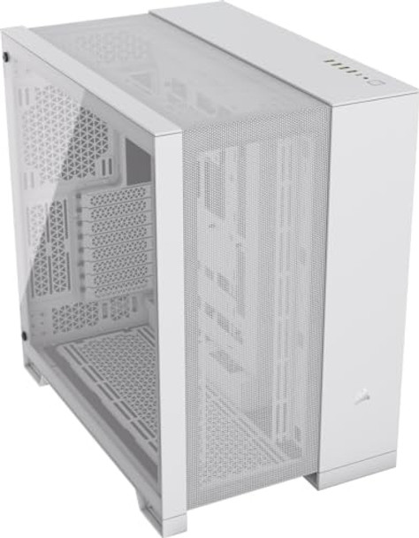 CORSAIR 6500D AIRFLOW Mid-Tower ATX Dual Chamber PC Case CC-9011260-WW – White