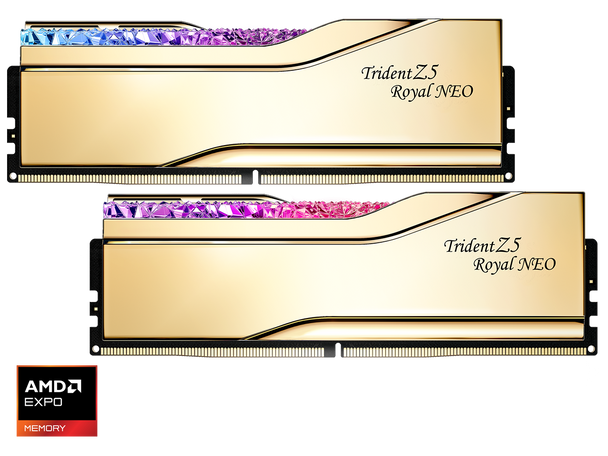 G.SKILL Trident Z5 Royal  Neo Series 32GB (2 x 16GB) 288-Pin PC RAM DDR5 8000