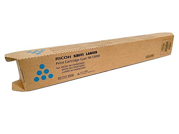 RICOH ORIGINAL TONER CARTRIDGE LASER 22500 PAGES COMPATIBLE IM C6000 - CYAN RICOH ORIGINAL TONER CARTRIDGE LASER 22500 PAGES COMPATIBLE IM C6000 - CYAN