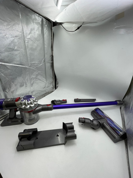 DYSON V8 EXTRA CORDLESS CLEANER VACUUM 400495-01 - PURPLE/IRON/SILVER