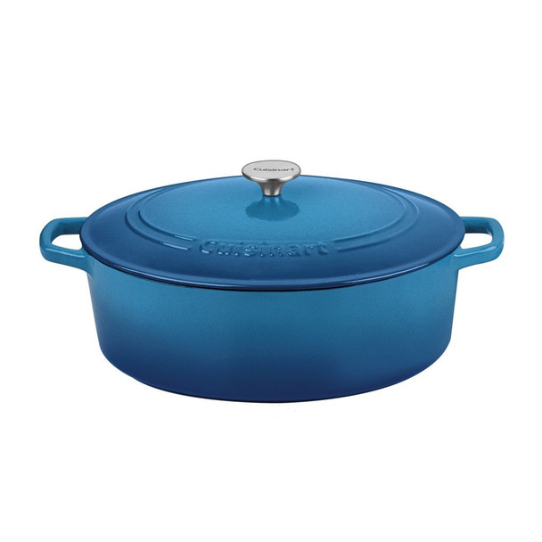 Cuisinart 7 Quart Oval Casserole CI770-33BLG - BLUE GRADIENT