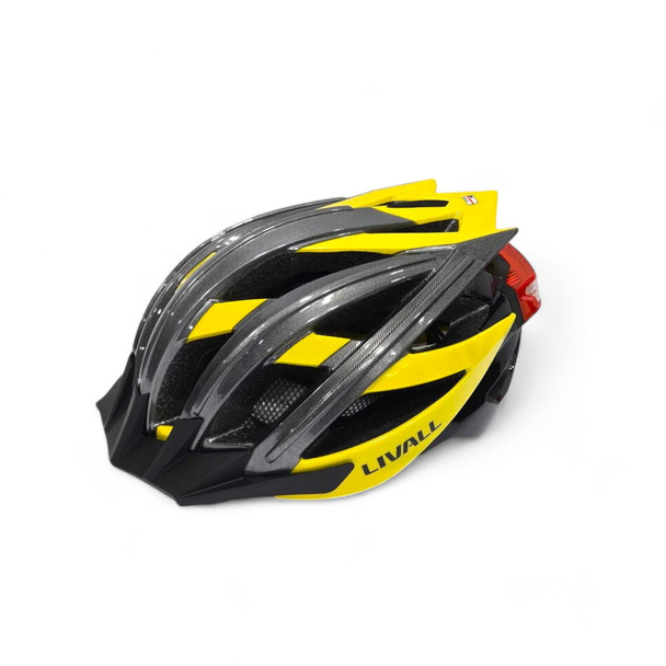 LIVALL BH100 BLING BIKING CYCLING SMART HELMET W LED TURN SIGNALS, YELLOW, LARGE