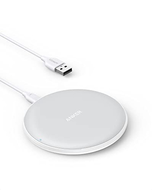 ANKER 313 WIRELESS CHARGING PAD QI-CERTIFIED 10W MAX A2503 - WHITE