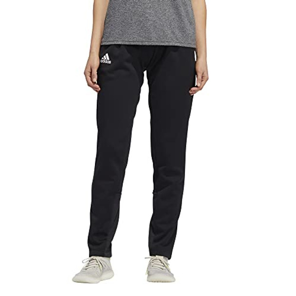 ADIDAS TEAM ISSUE SWEATPANTS WOMEN'S BLACK/WHITE SIZE XS