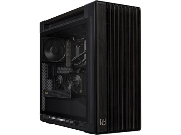 ASUS PA602 Black Steel/ABS Plastic/Wood/Tempered Glass Micro ATX Mid Tower
