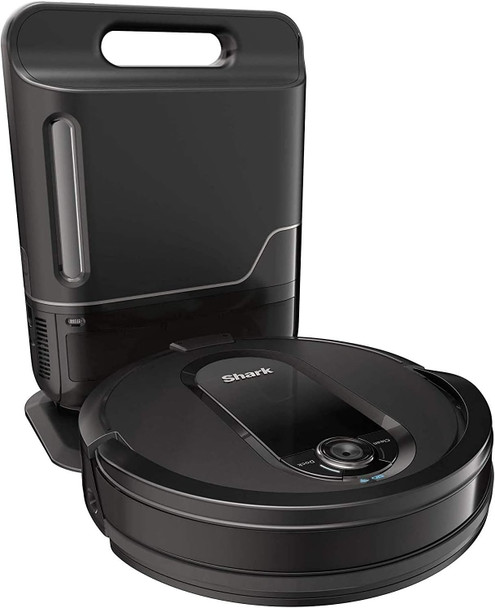 Shark RV1001AE IQ App-Controlled Self Emptying Robot Vacuum - Black