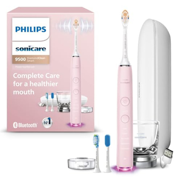 PHILIPS SONICARE DIAMONDCLEAN SMART 9500 ELECTRIC TOOTHBRUSH HX9923/21 - PINK