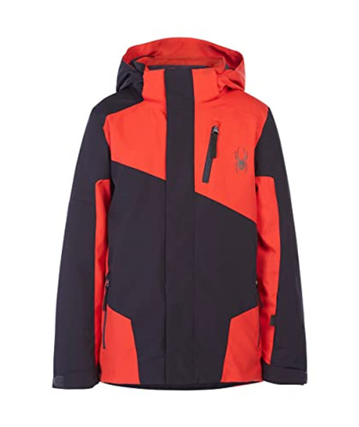 SPYDER BOYS TURNER JACKET YOUTH XS RED/BLACK 205374-RED/BLK New