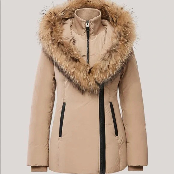 MACKAGE ADALI-F CAMEL M BNWT LADIES DOWN JACKET SIZE M CAMEL New