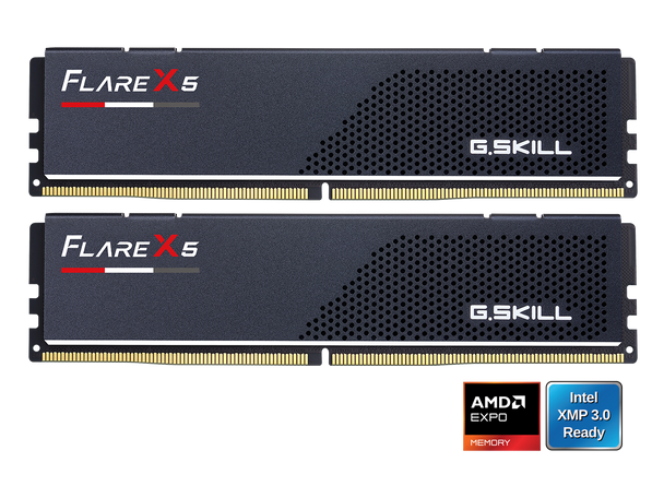 G.SKILL Flare X5 64GB (2 x 32GB) 288-Pin PC RAM DDR5 6000 (PC5 48000) Desktop