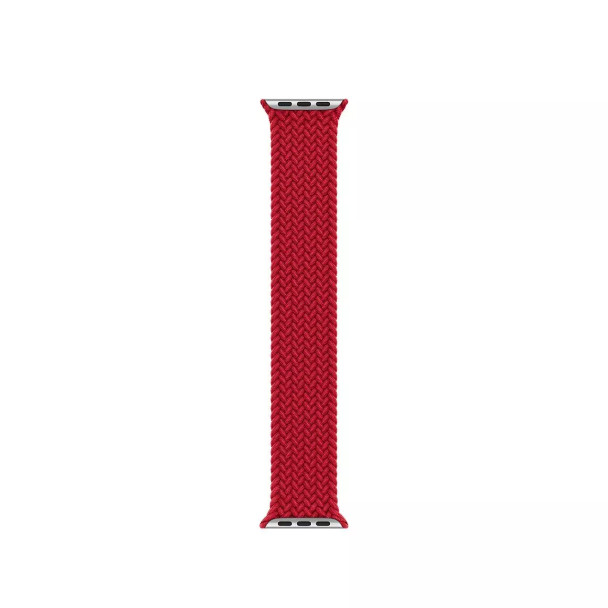 APPLE WATCH BRAIDED SOLO LOOP 44MM - SIZE 10 - (PRODUCT) RED