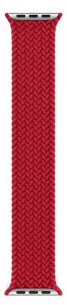 APPLE WATCH BRAIDED SOLO LOOP 45MM - SIZE 9 - (PRODUCT) RED