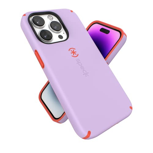 SPECK IPHONE 14 PRO CASE BUILT FOR MAGSAFE SLIM PHONE CASE WITH PROTECT - PURPLE