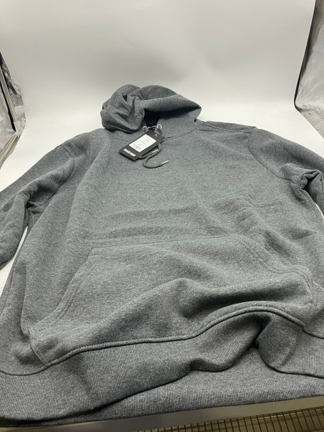 BLAZE BEAT SWEATSHIRT JACKET WITH FRONT POUCH - SIZE 3XL - CHARCOAL - HR24004 New