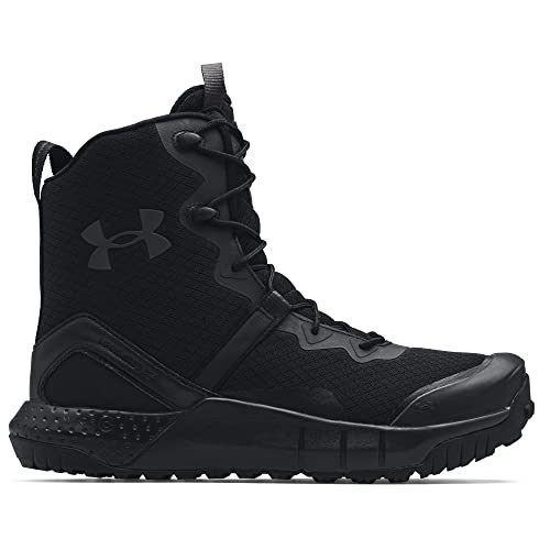UNDER ARMOUR MEN MICRO G VALSETZ ZIP MILITARY AND TACTICAL BOOT SIZE 9.5 BLACK