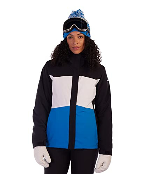 205058 Spyder women's Paradise Jacket Black Collegiate Small New