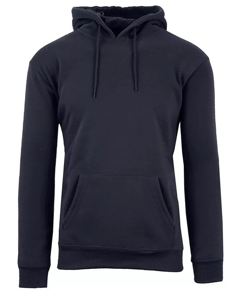 GALAXY BY HARVIC MEN'S HEAVYWEIGHT FLEECE-LINED HOODIE, SIZE XL, NAVY, H-9001 New
