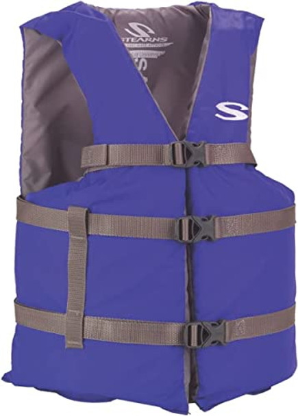 STEARNS 2159789 - ADULT Classic Series Oversized Life Vest - BLUE