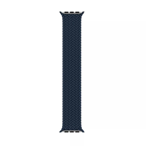 APPLE WATCH BRAIDED SOLO LOOP 45MM - SIZE 12 - ABYSS BLUE APPLE WATCH BRAIDED SOLO LOOP 45MM - SIZE 12 - ABYSS BLUE