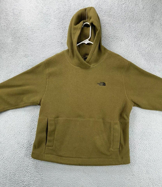 THE NORTH FACE MEN'S LOGO HOODIE - SIZE: EXTRA LARGE - OLIVE GREEN - WT412314A New