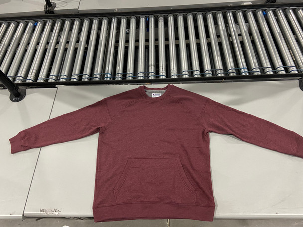 CHAMPION SWEATER, RED, X-LARGE New