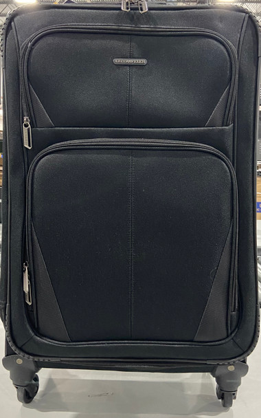 U.S. TRAVELER 27" AVIRON BAY EXPANDABLE SOFTSIDE SPINNER WHEELS BLACK US98140K27 U.S. TRAVELER 27" AVIRON BAY EXPANDABLE SOFTSIDE SPINNER WHEELS BLACK US98140K27
