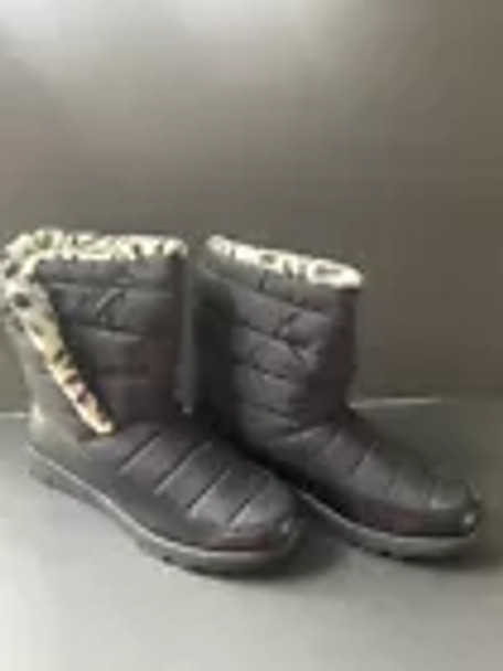 TONY LITTLE CHEEKS WOMEN'S FIT BODY BLACK PUFFER FASHION BOOT BLACK/WHITE - 10