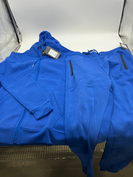 BLAZE BEAT 2 PIECE TRACK OUTFIT - SIZE: MEDIUM- BLUE - HR24005 New