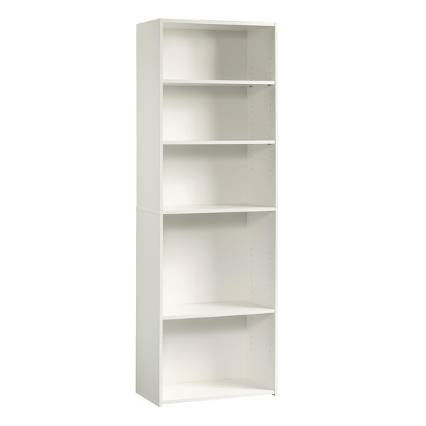 SAUDER BEGINNINGS 3-SHELF BOOKCASE - SOFT WHITE