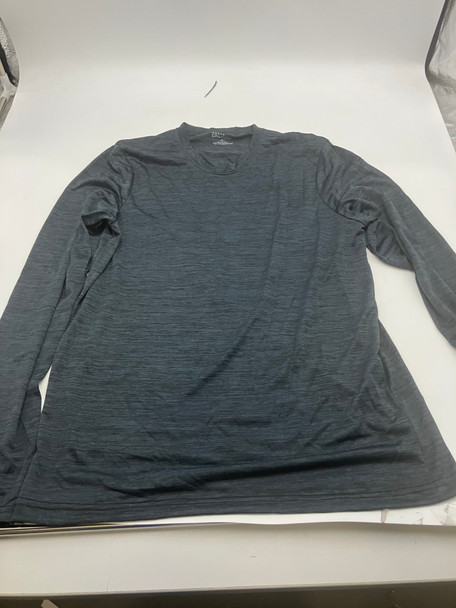 GALAXY BY HARVIC PULLOVER HEATHER KNIT SHIRT MEN'S - SIZE: S - BLACK New