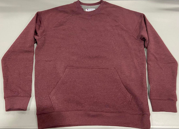 CHAMPION AUTHENTIC ATHLETICWEAR SWEATER, MAROON, LARGE New