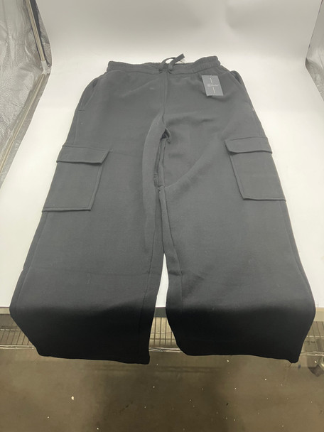 BELLO WOMEN'S SWEATPANTS - SIZE: WOMEN M/L - BLACK New