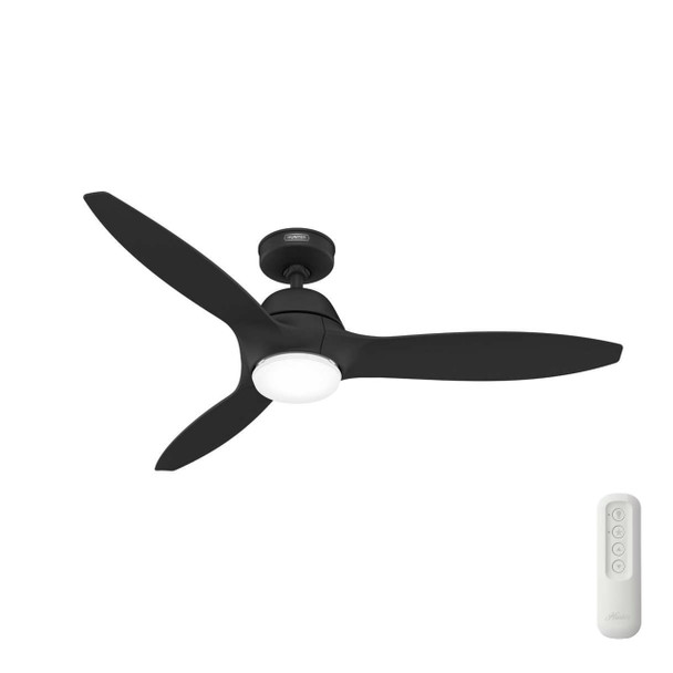HUNTER SKYWAY LED 52" CEILING FAN CC51672 - BLACK