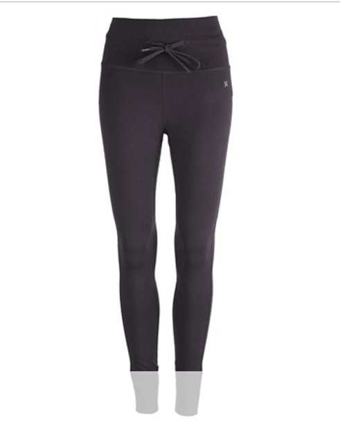 HURLEY WOMENS LEGGINGS - SIZE: WOMEN SMALL - GRAY PHANTOM New