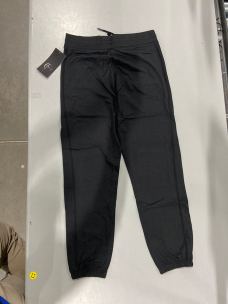 90 DEGREE BY REFLEX WOMEN'S JOGGERS HEATHER BLACK SIZE SMALL New